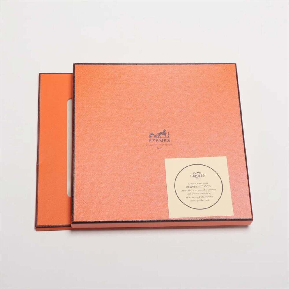HERMES Pink Silk Scarf - Picture 8 of 8